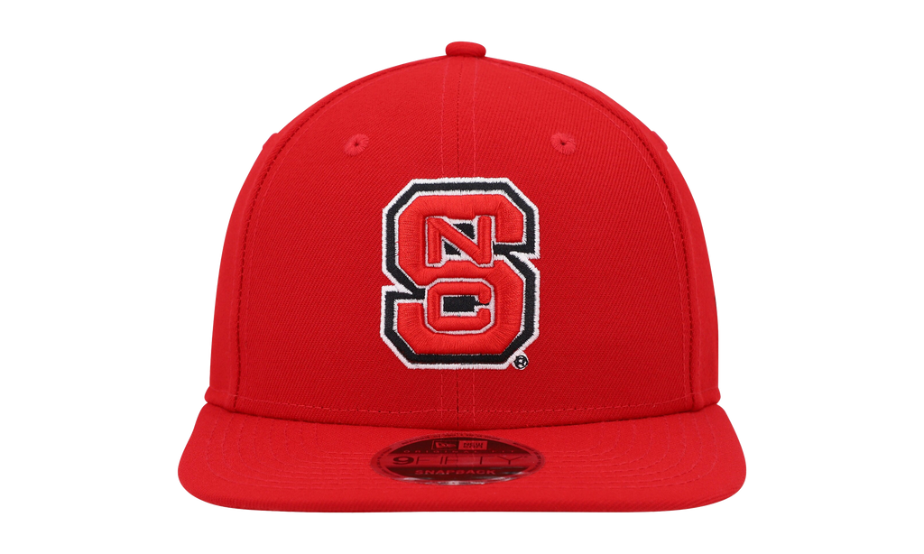 9FIFTY NC State Wolfpack Snapback Hat Scarlet NE1021