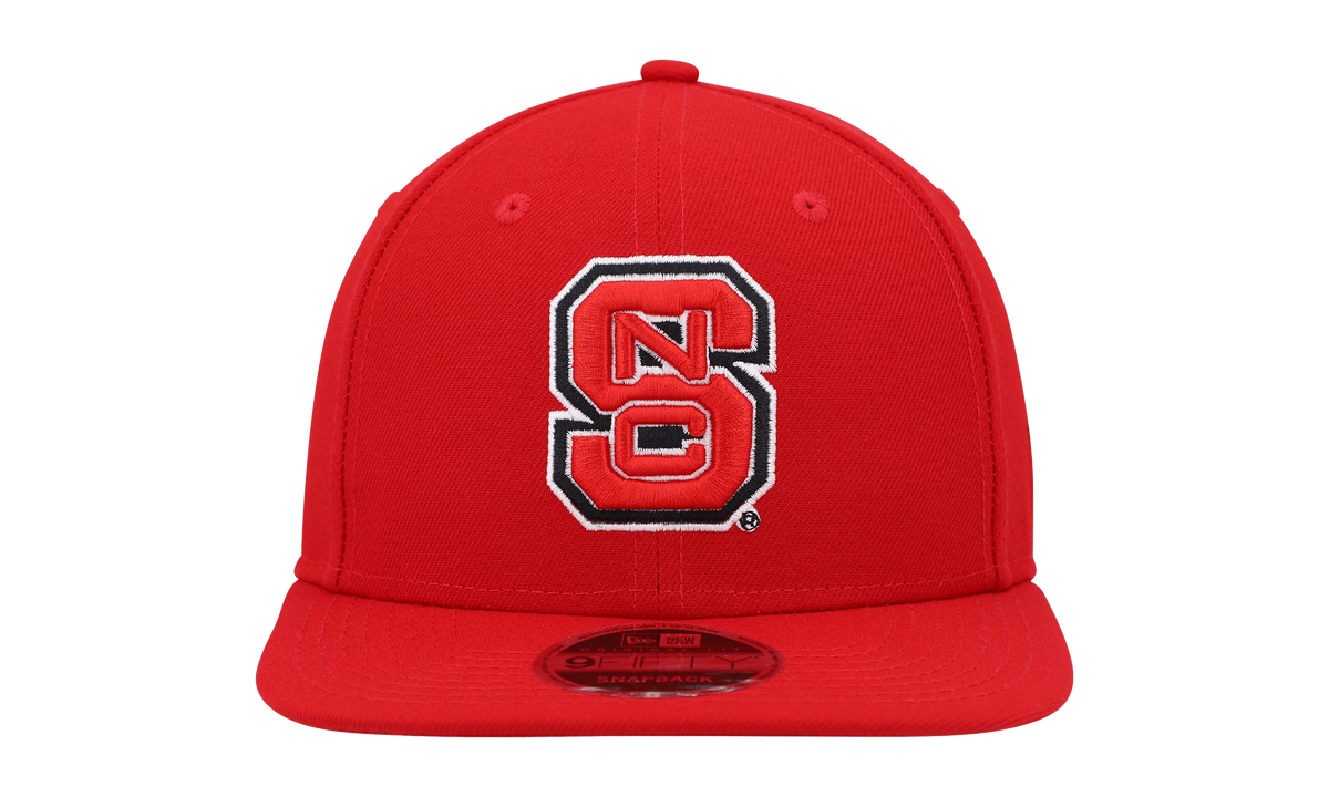 9FIFTY NC State Wolfpack Snapback Hat Scarlet NE1021