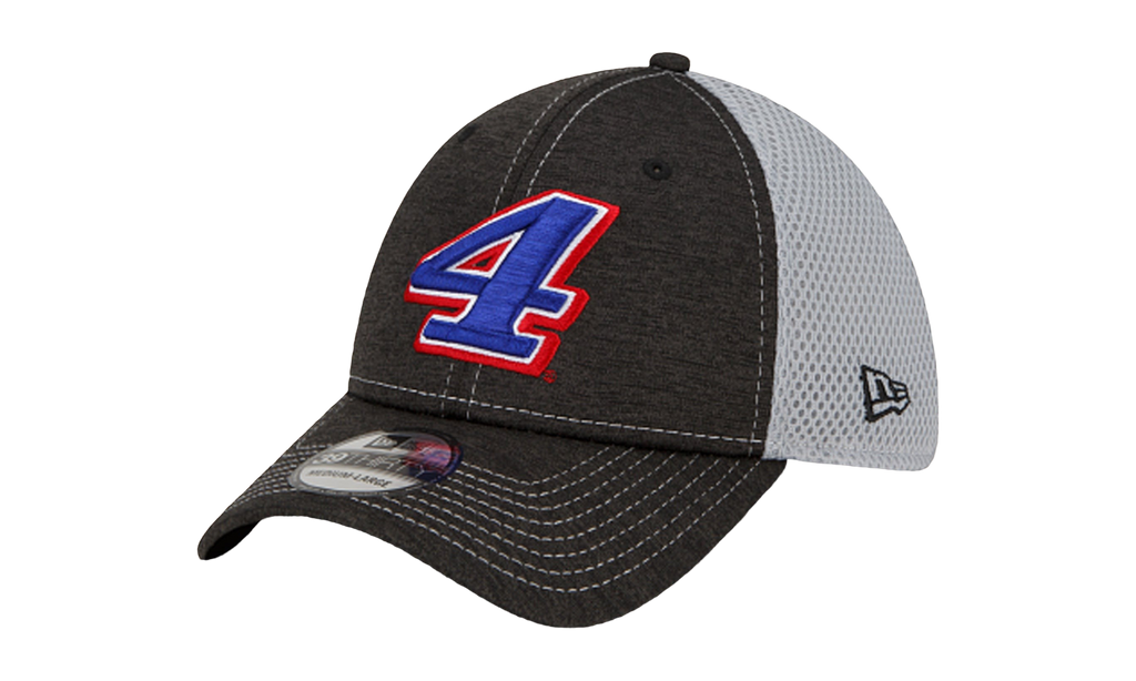 39THIRTY NASCAR Kevin Harvick #4 Neo Flex Fit Hat Black and Grey NE738