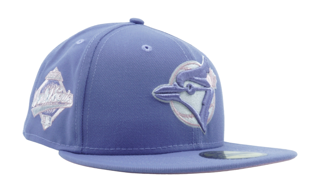 59FIFTY Toronto Blue Jays 1993 World Series Fitted Hat Lavender NE1074