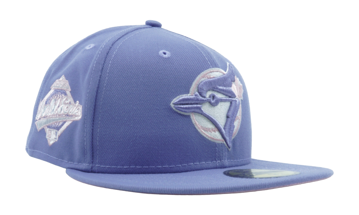 59FIFTY Toronto Blue Jays 1993 World Series Fitted Hat Lavender NE1074