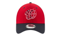 39THIRTY Washington Nationals Flex Fit Hat Red / Black - Visor NE619