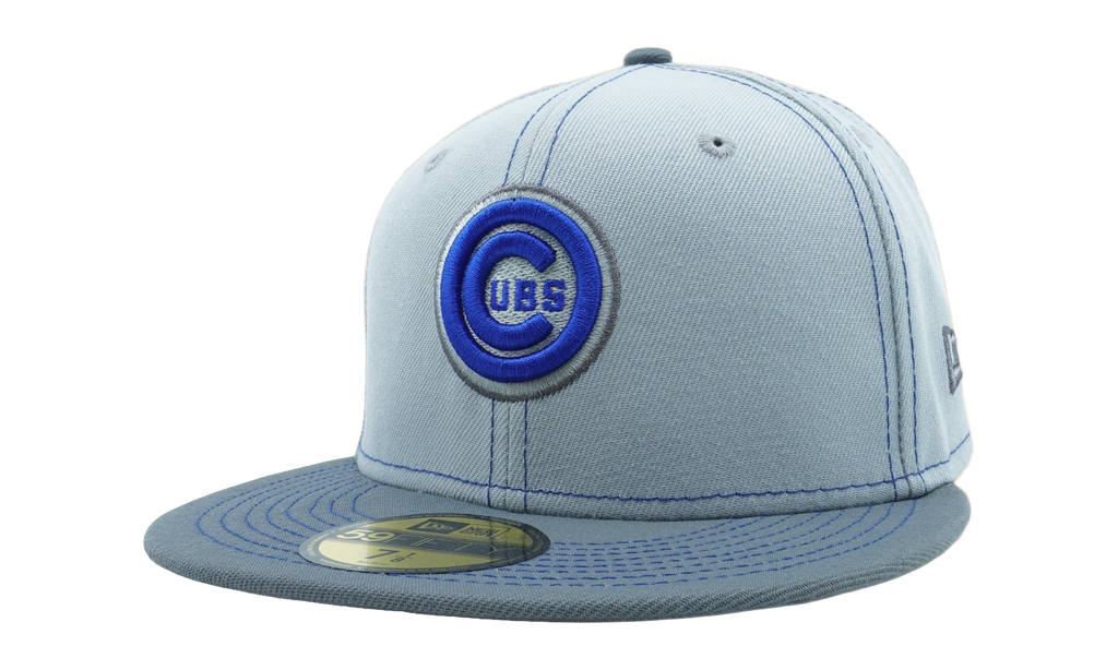 59FIFTY Chicago Cubs Gray Pop Fitted Hat Gray NE885