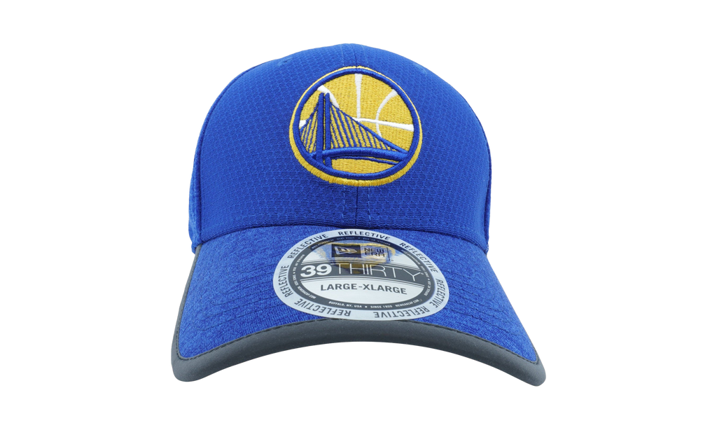 39THIRTY Golden State Warriors Training Fitted Hat Blue NE683