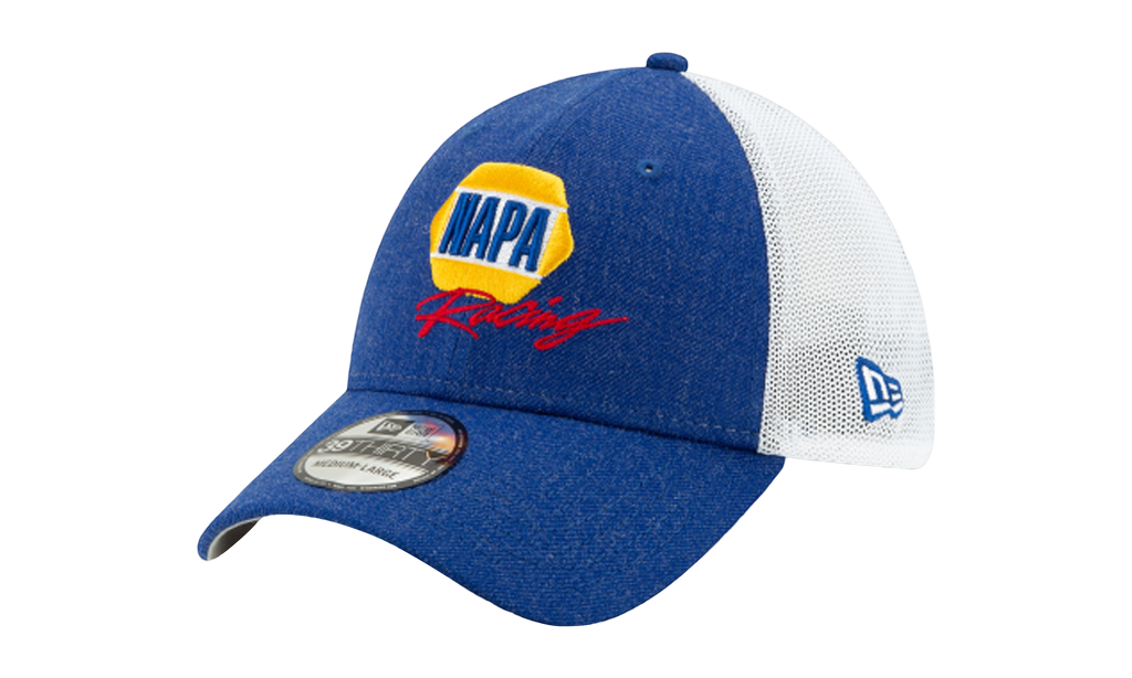 39THIRTY Chase Elliot Napa Racing Flex Fit Hat Blue and White NE742