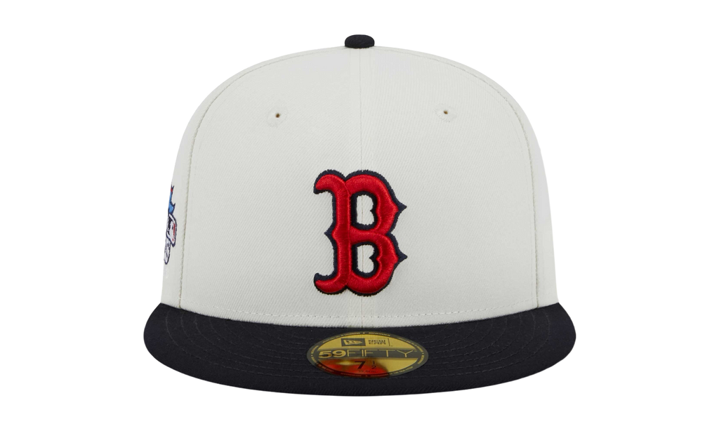 59FIFTY Boston Red Sox 2013 World Series Retro E1 Fitted Hat Cream / Navy / Grey - Under Brim NE872