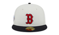 59FIFTY Boston Red Sox 2013 World Series Retro E1 Fitted Hat Cream / Navy / Grey - Under Brim NE872