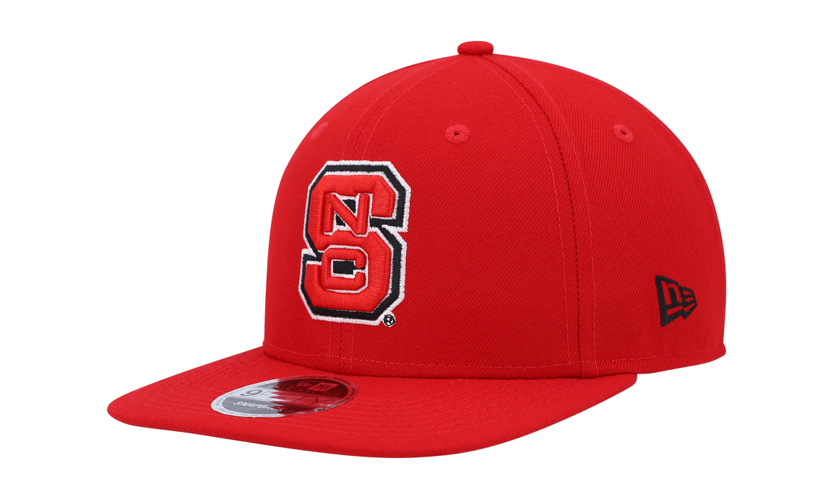 9FIFTY NC State Wolfpack Snapback Hat Scarlet NE1021