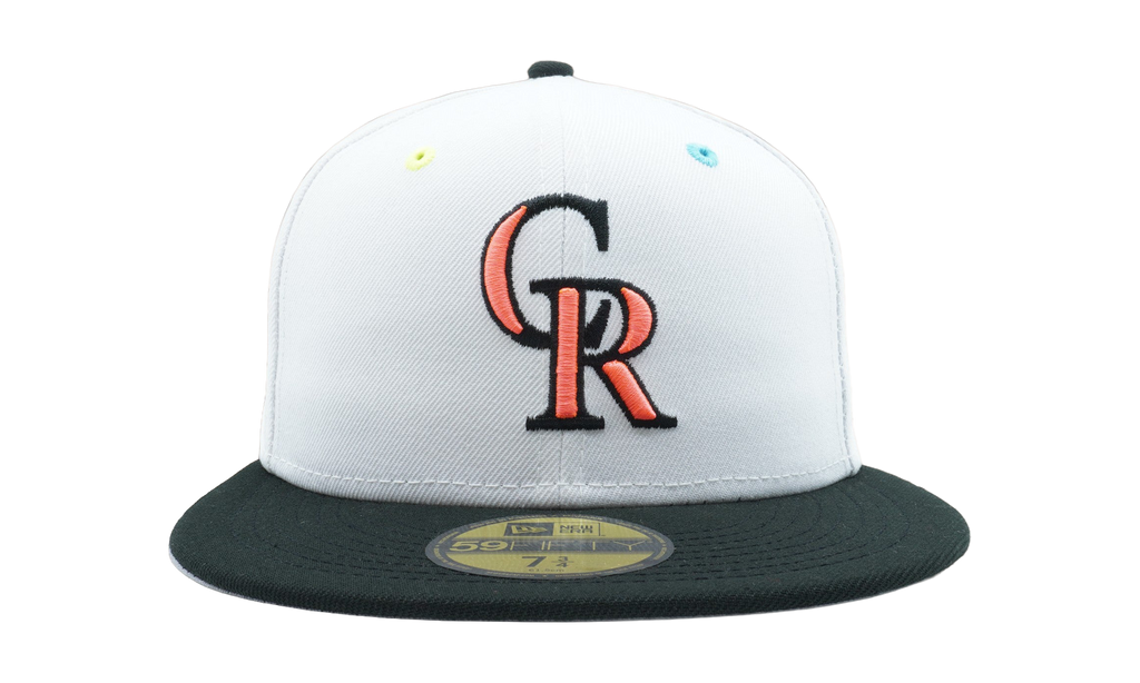 59FIFTY Colorado Rockies 25th Anniversary Fitted Hat Light Grey / Dark Green/ Grey - Under Brim NE830