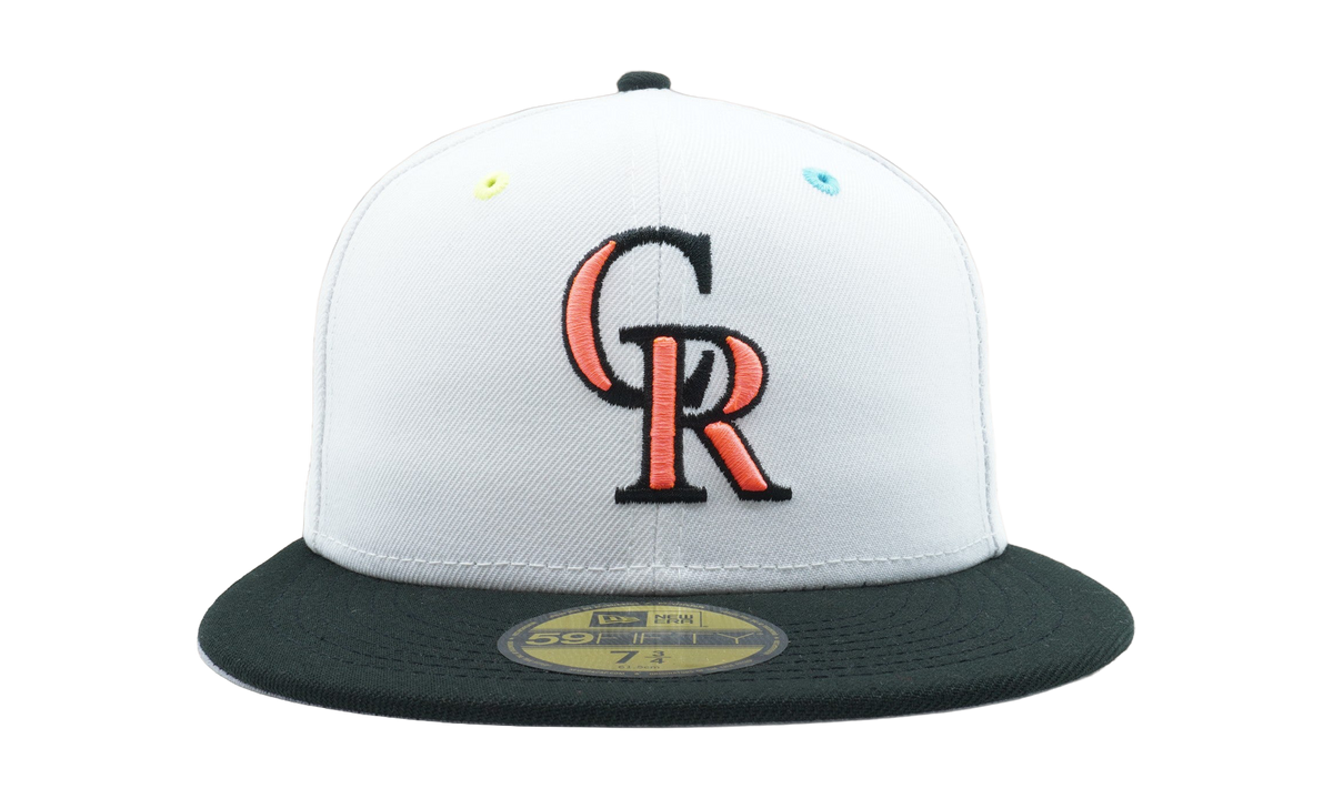 59FIFTY Colorado Rockies 25th Anniversary Fitted Hat Light Grey / Dark Green/ Grey - Under Brim NE830