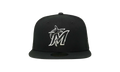 59FIFTY Miami Marlins Authentic Fitted Hat Black NE702