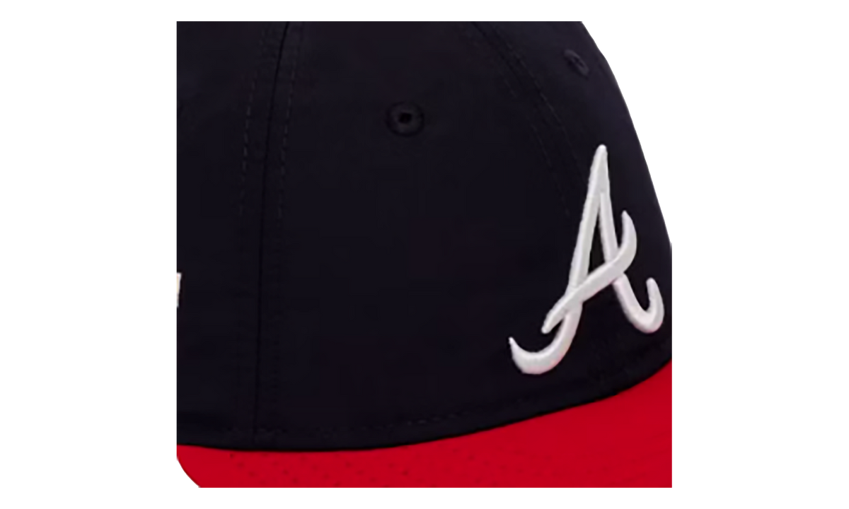 59FIFTY MLB NY19 ATLANTA BRAVES FITTED HAT ERIC EMANUEL - Navy/ Red EE418