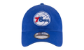 9TWENTY Philadelphia 76ers Core Classic Strapback Hat Royal Blue NE612