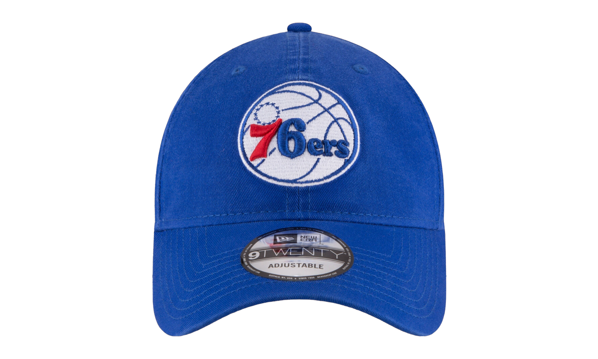 9TWENTY Philadelphia 76ers Core Classic Strapback Hat Royal Blue NE612