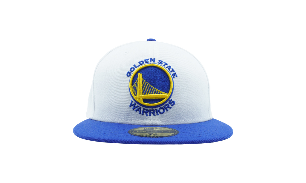 59FIFTY Golden State Warriors Fitted Hat White / Blue NE652