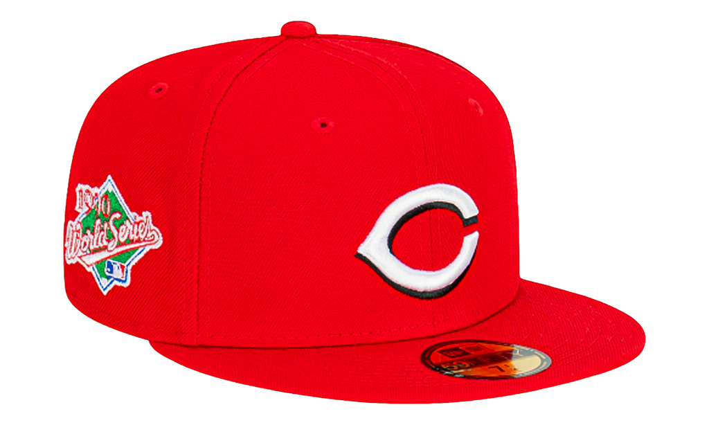 59FIFTY Cincinnati Reds 1990 World Series Fitted Hat Red / White - Under Brim NE843