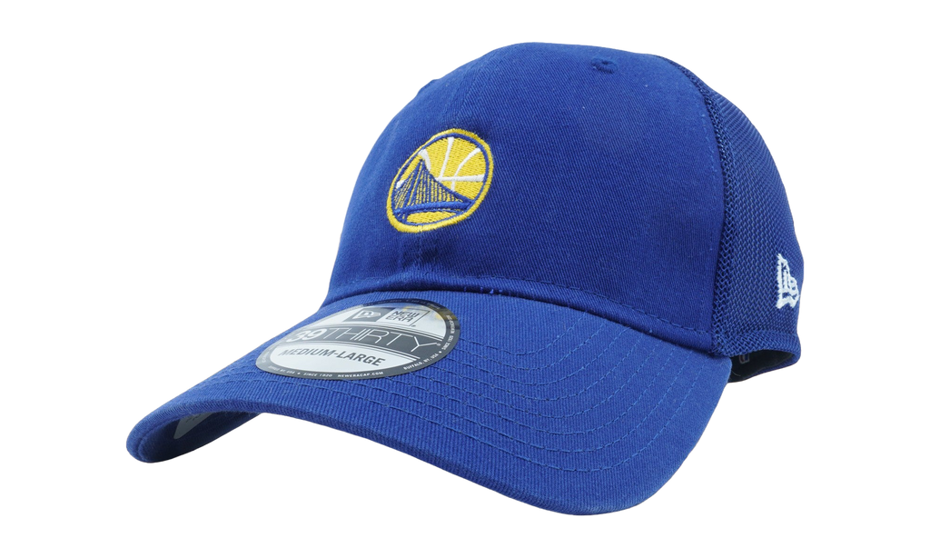 39THIRTY Golden State Warriors Team Precision Mesh Fitted Hat Blue NE1144