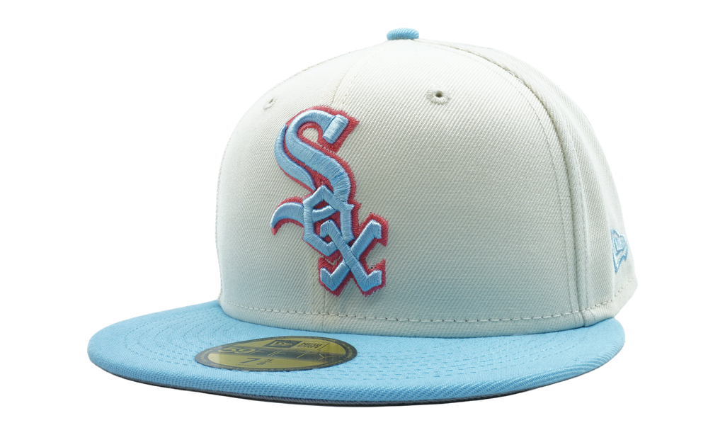 59FIFTY Chicago White Sox 2-Tone Color Pack Fitted Hat Cream / Sky Blue / Grey - Under Brim NE888