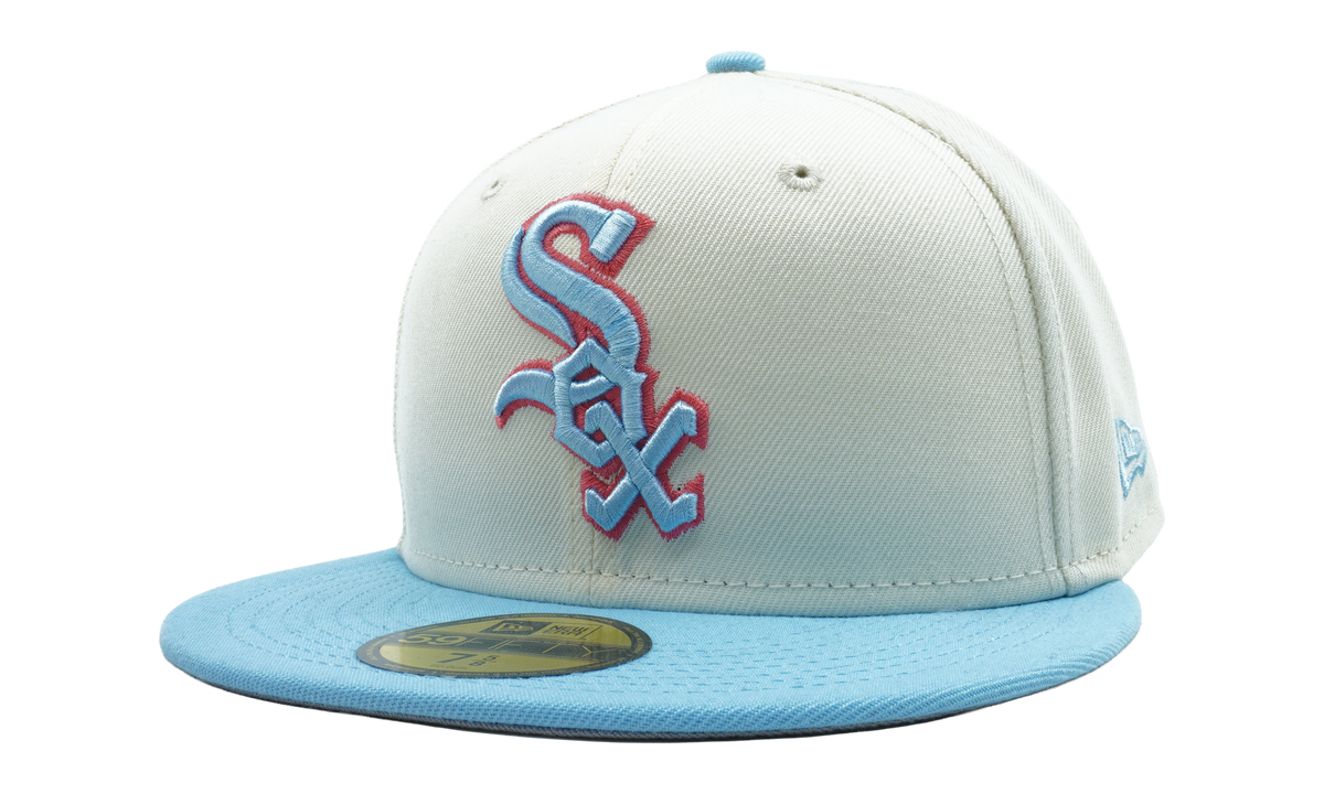 59FIFTY Chicago White Sox 2-Tone Color Pack Fitted Hat Cream / Sky Blue / Grey - Under Brim NE888