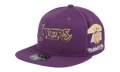 NBA Hardwood Classics Team Origins Fitted Cap Los Angeles Lakers - Purple 6HSFSH22016 LALPURP