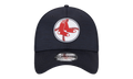 39THIRTY Boston Red Sox 2023 Clubhouse Flex Fit Hat Navy / Grey - Under Brim NE852