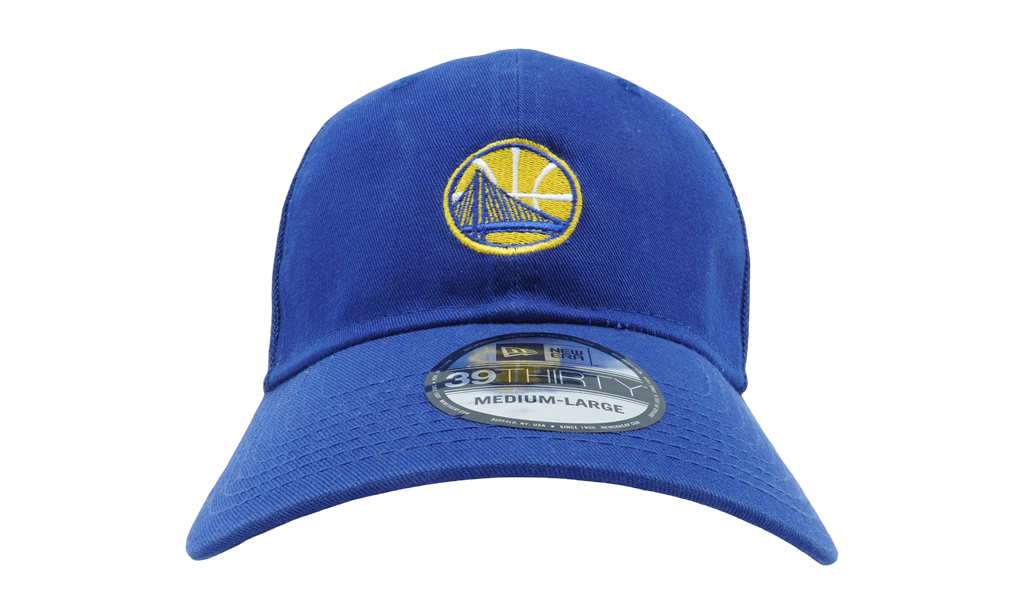 39THIRTY Golden State Warriors Team Precision Mesh Fitted Hat Blue NE1144