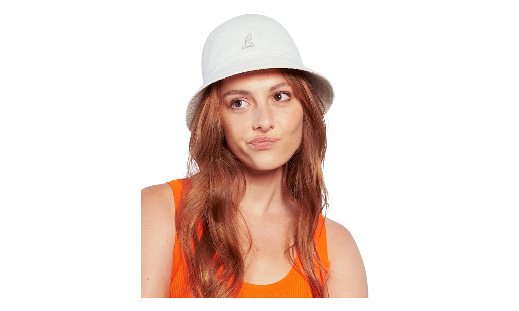 Bermuda Casual Bucket Hat White 0397BC WH103