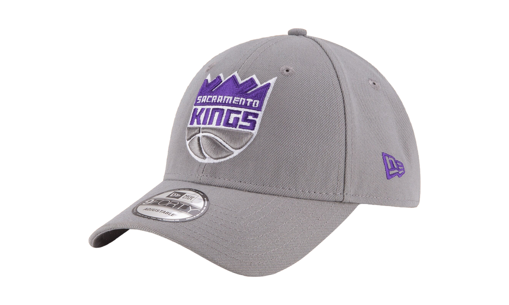 9FORTY Sacramento Kings The League Strapback Hat Gray NE609