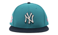 59FIFTY MLB NY YANKEES FITTED HAT ERIC EMANUEL - Green/ Navy EE431