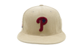 MLB Team Cord Fitted Phillies 2004 Cap Cream 6HSF1838 PPH04PPPCREA
