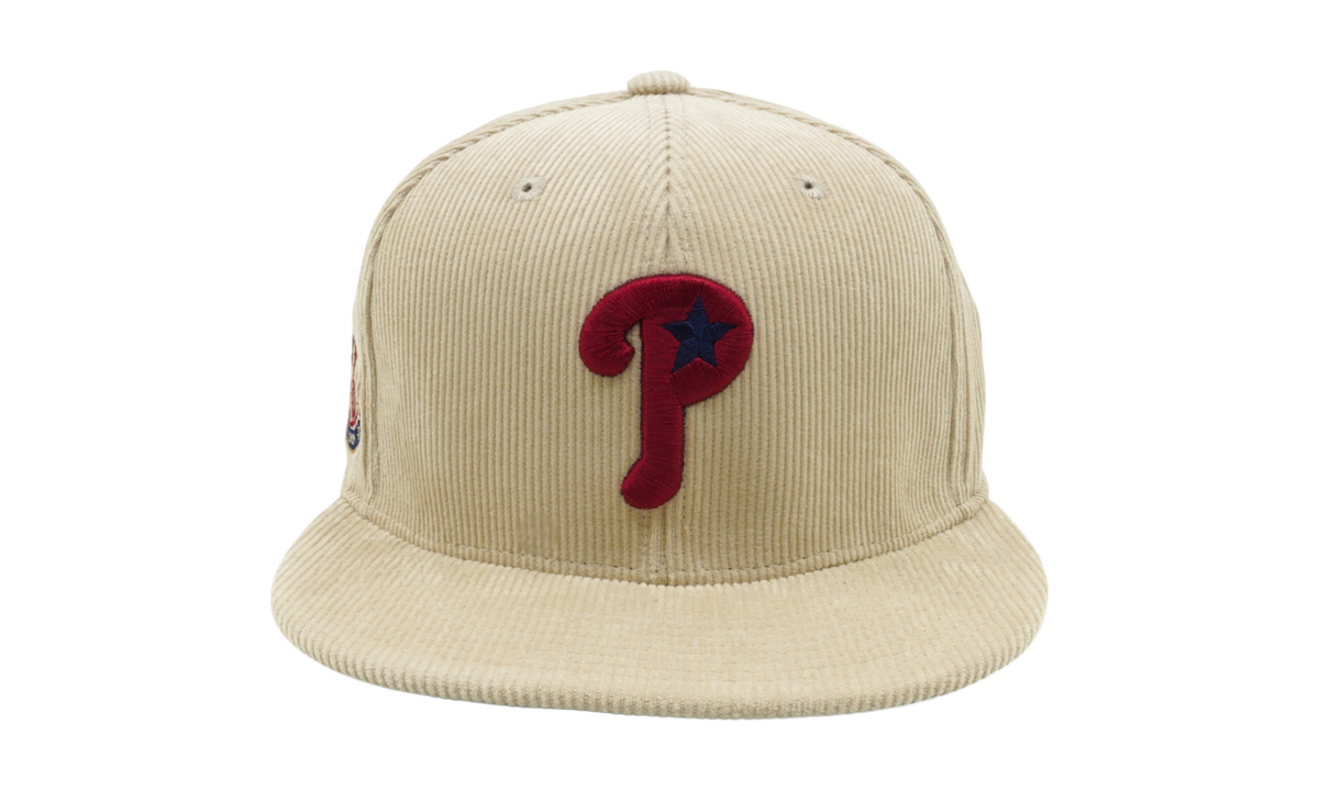 MLB Team Cord Fitted Phillies 2004 Cap Cream 6HSF1838 PPH04PPPCREA