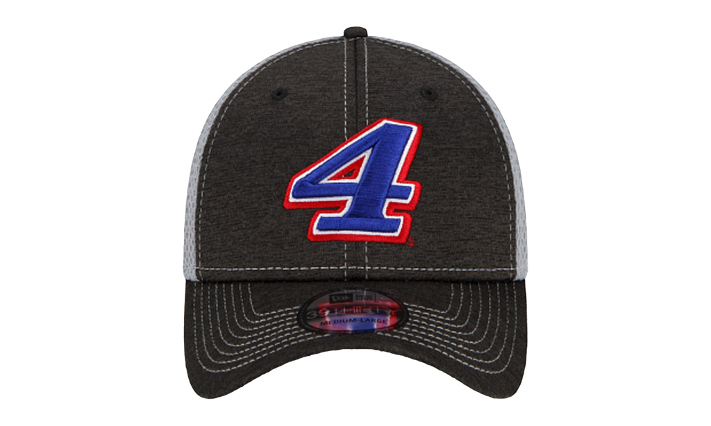 39THIRTY NASCAR Kevin Harvick #4 Neo Flex Fit Hat Black and Grey NE738