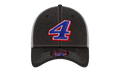 39THIRTY NASCAR Kevin Harvick #4 Neo Flex Fit Hat Black and Grey NE738