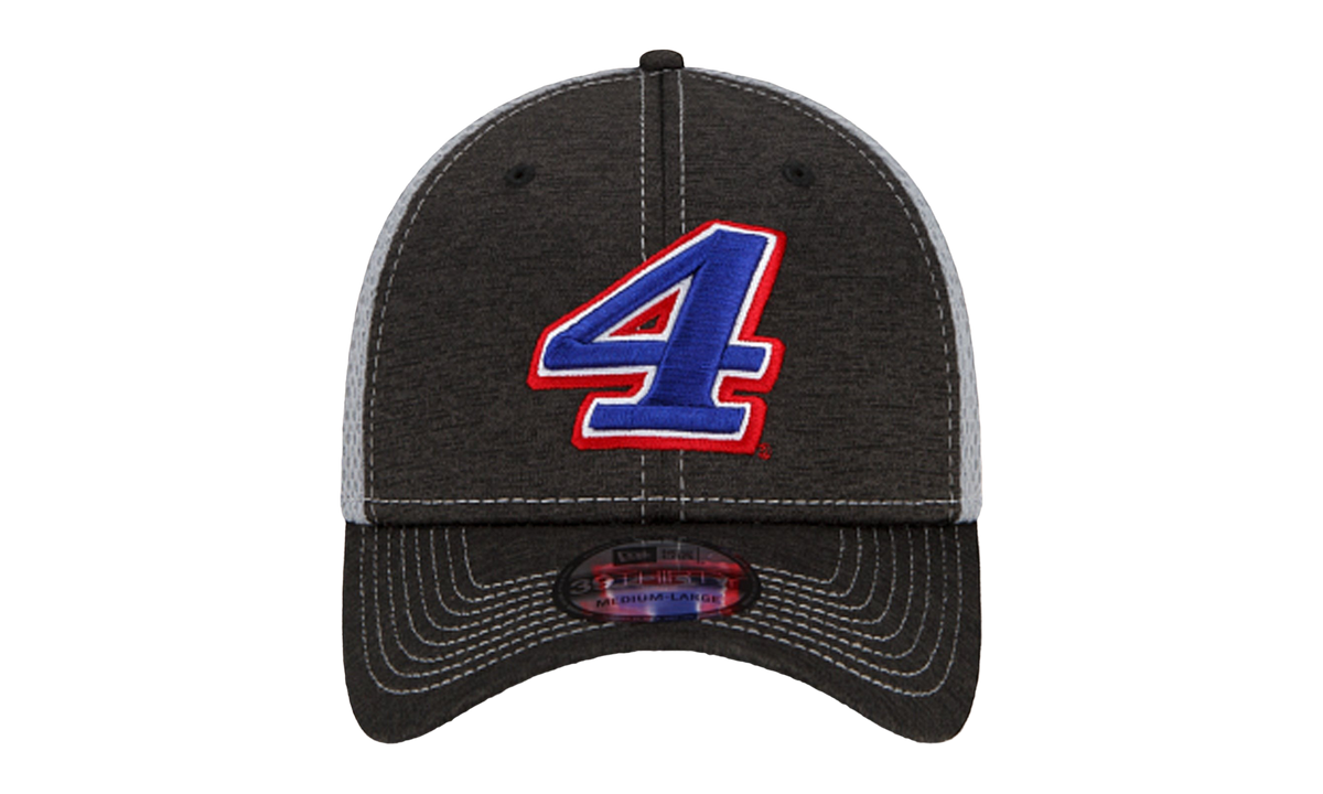 39THIRTY NASCAR Kevin Harvick #4 Neo Flex Fit Hat Black and Grey NE738