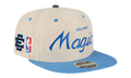 9FIFTY NBA ORLANDO MAGIC SNAPBACK HAT ERIC EMANUEL - Cream/ Blue EE437