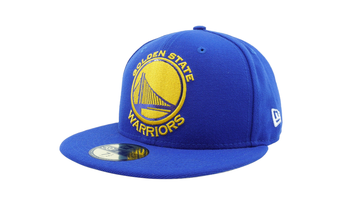 59FIFTY Golden State Warriors Team Gleam Fitted Hat Blue NE622