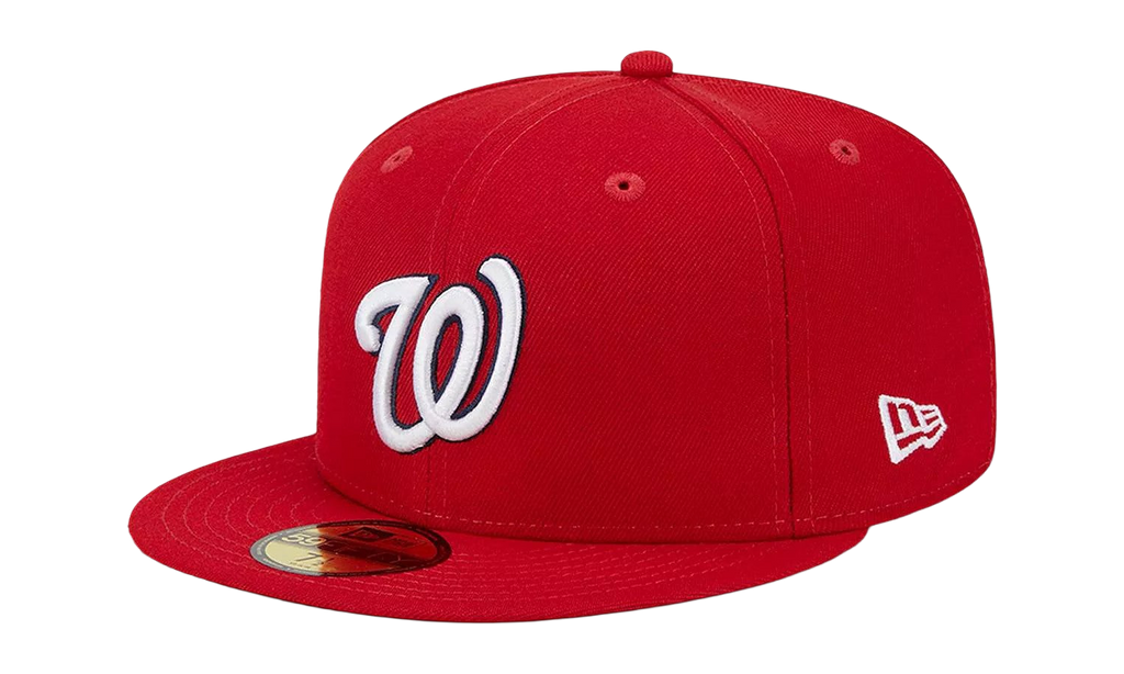 59FIFTY Washington Nationals 2019 World Series Cloud Under Fitted Hat Red / Sky Blue Cloud - Under Brim NE811