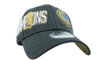 9FORTY Golden State Warriors 2017 Champions Snapback Hat Heather Grey / Yellow and Black Pixels - Under Brim NE1158