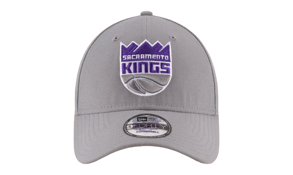 9FORTY Sacramento Kings The League Strapback Hat Gray NE609