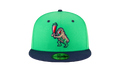 59FIFTY San Antonio Missions Theme Night 'Puffy Taco' Fitted Hat Green / Dark Green - Brim NE770
