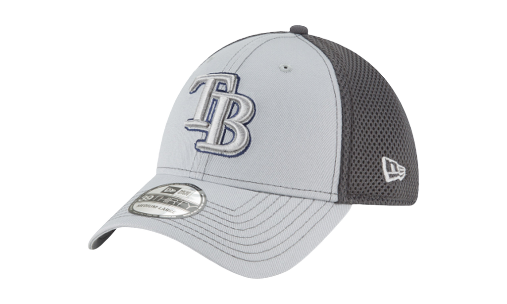 39THIRTY Tampa Bay Rays Neo Flex Fit Hat Grey NE663