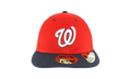 59FIFTY Washington Nationals Low Profile Authentic Fitted Hat Red / Black - Brim NE976