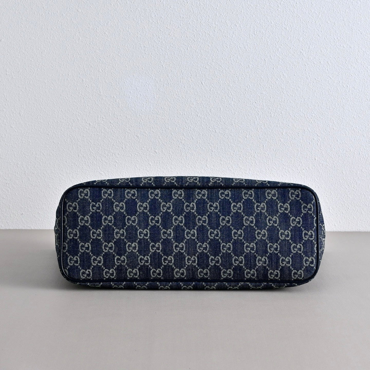 GUCCI Generation Gucci GG Denim Tote Bag Large