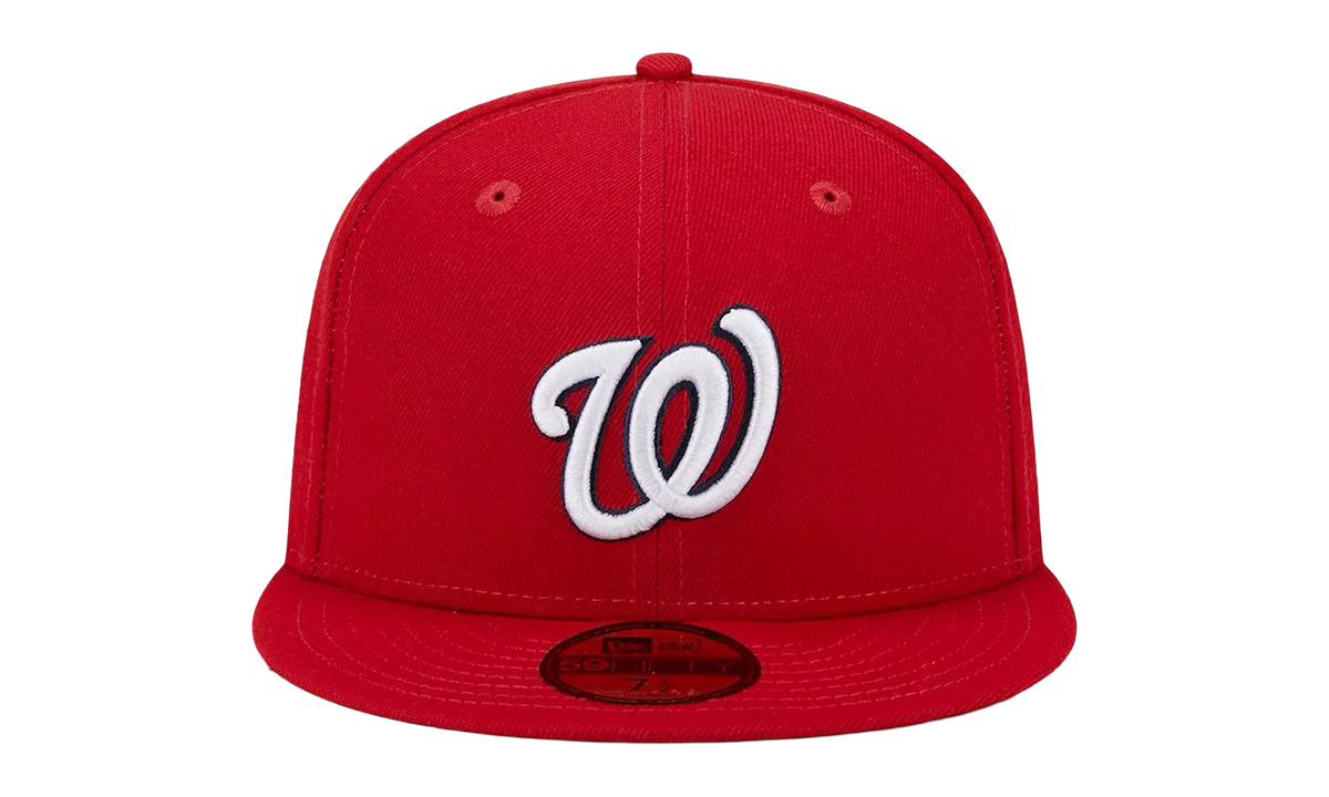 59FIFTY Washington Nationals 2019 World Series Cloud Under Fitted Hat Red / Sky Blue Cloud - Under Brim NE811