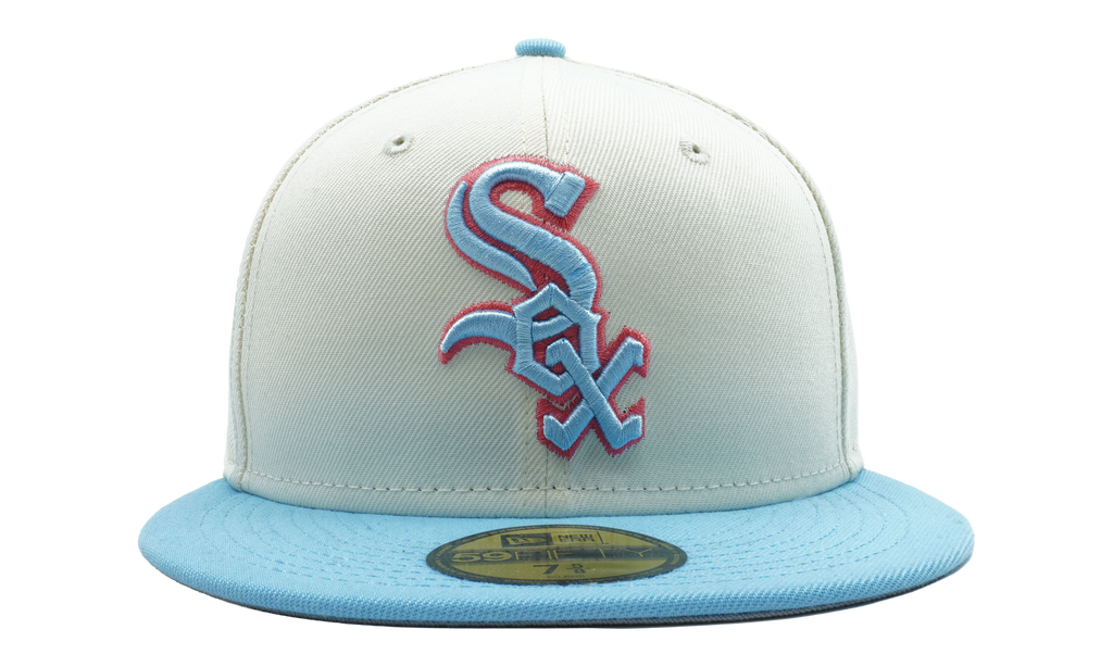 59FIFTY Chicago White Sox 2-Tone Color Pack Fitted Hat Cream / Sky Blue / Grey - Under Brim NE888