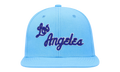 NBA Hardwood Classics Team Ground 2.0 Fitted Cap Los Angeles Lakers - Blue HHSF3259 LALYYPPPBLUE