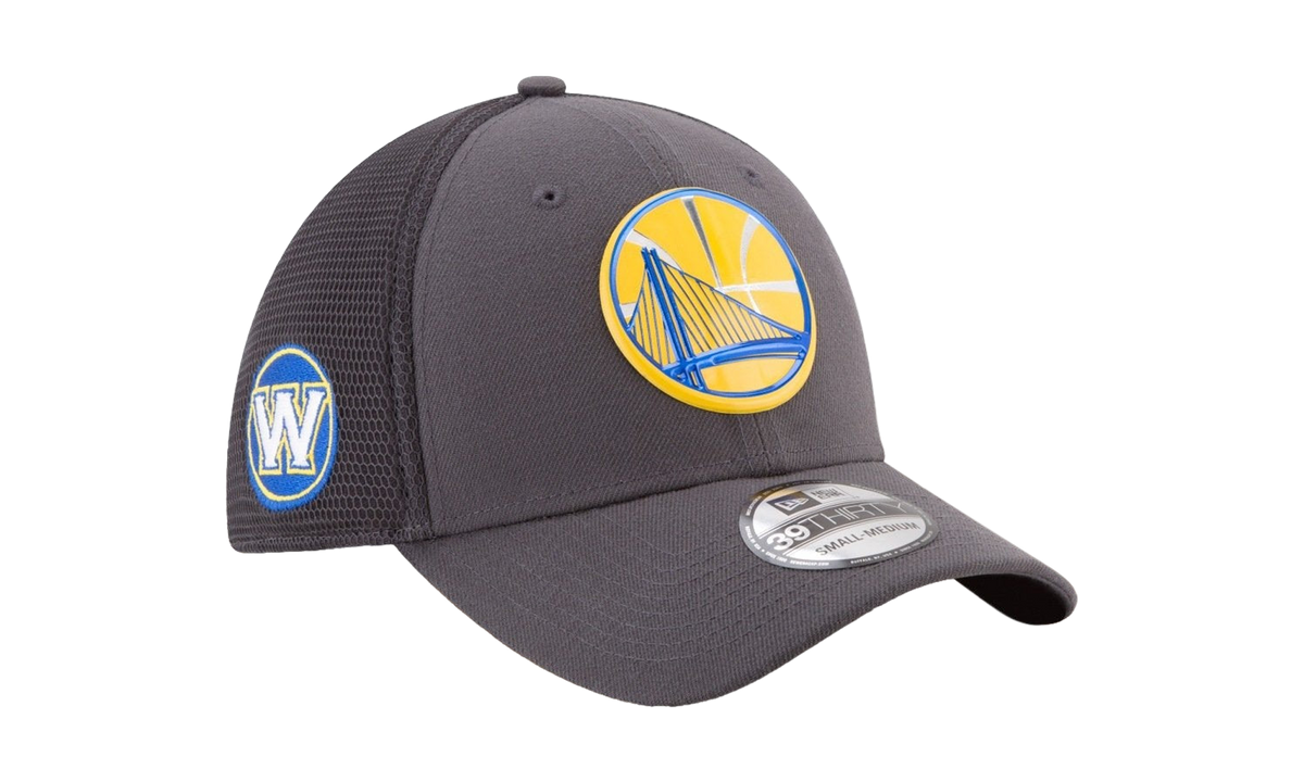 39THIRTY Golden State Warriors Fitted Hat Charcoal NE639