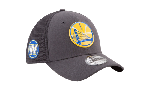 39THIRTY Golden State Warriors Fitted Hat Charcoal NE639