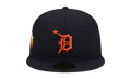 59FIFTY Detroit Tigers 2023 All Star Game Fitted Hat Black / Grey - Under Brim NE916