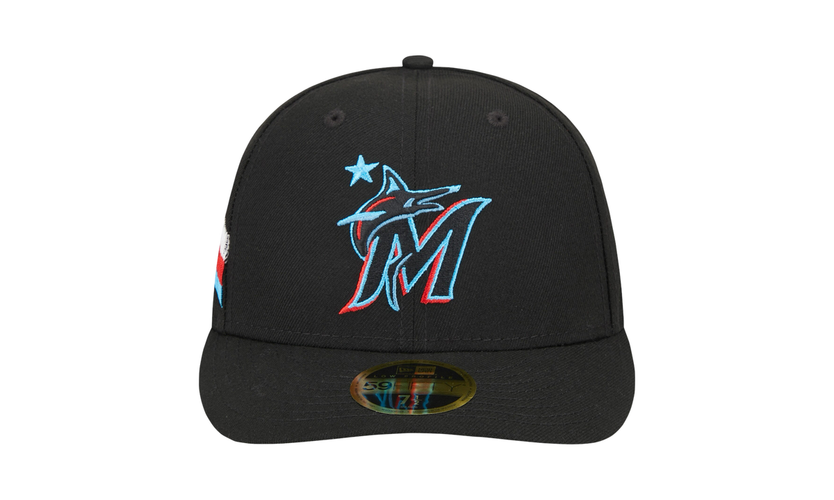 59FIFTY Miami Marlins 2023 All Star Game Workout Fitted Hat Black / Grey - Under Brim NE920